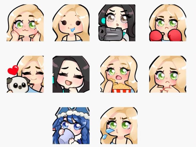 Ren Identity · Emote Sheet